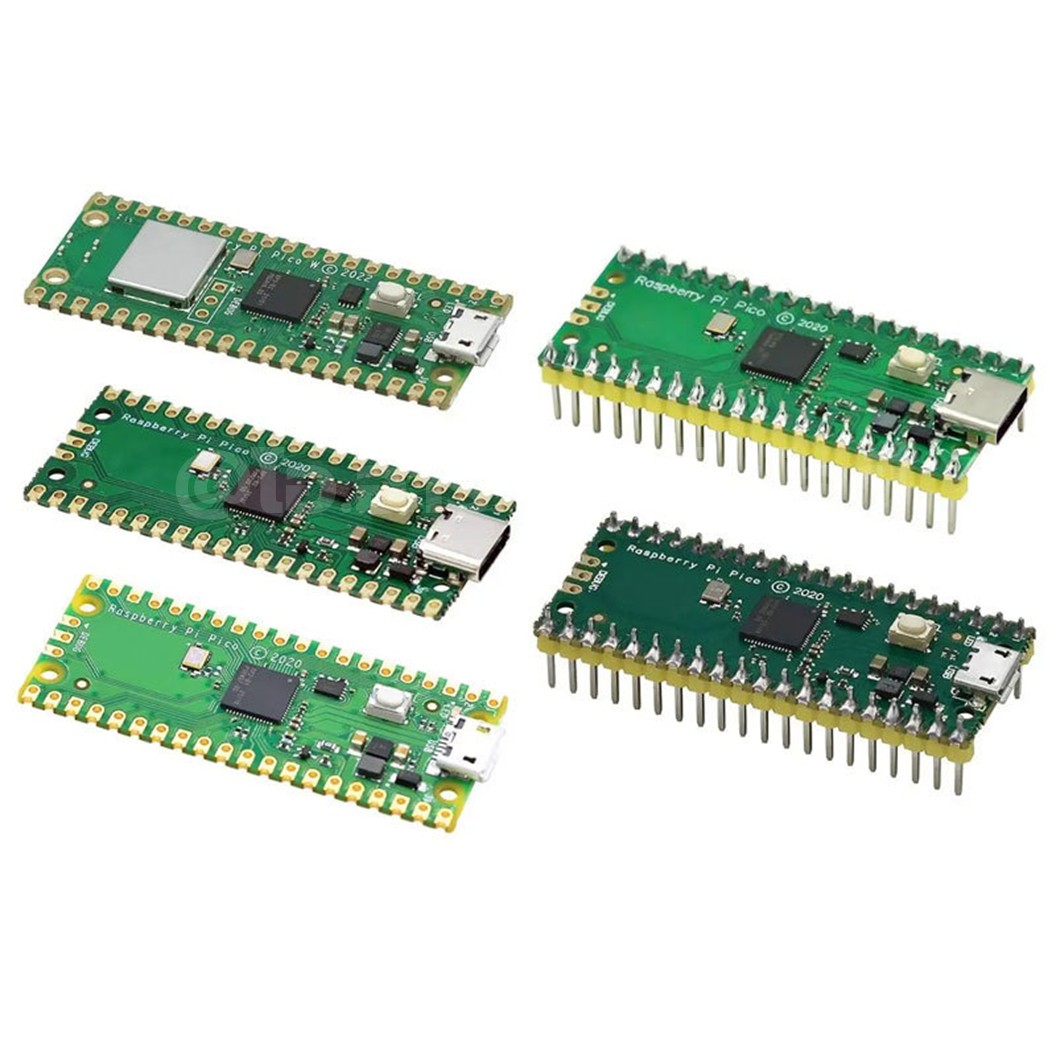 บอร์ด Raspberry Pi Pico RP2040 Dual-core supports Python Development board ราสเบอร์รี่ พาย ราสเบอร์รี่พาย แบบไม่บัดกรีขา/บัดกรีขา Solderless/Soldered