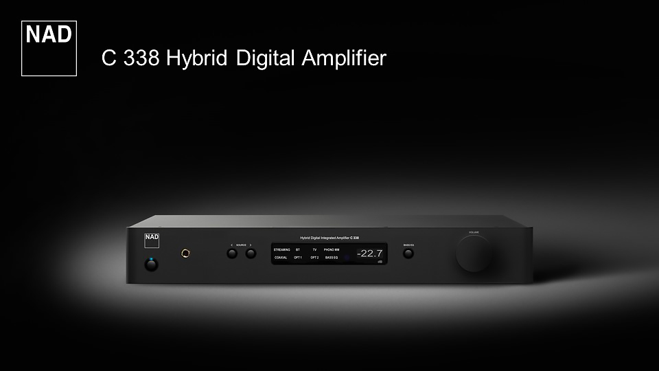 NAD Hybrid Digital Amplifier รุ่น C-338 สินค้าจำนวนจำกัด