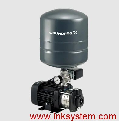ปั๊มน้ำอัตโนมัติ (ถังแรงดัน) GRUNDFOS รุ่น CMB 3-46PT กำลัง 500 วัตต์ สีดำ
