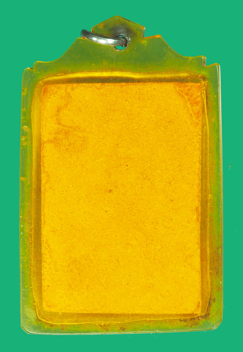 *38842 พระสมเด็จพิมพ์วัดราชนัดดา หลวงพ่อกวย วัดโฆษิตราราม ชัยนาท เนื้อผงน้ำมันหลังเรียบ เลี่ยมพลาสติกเก่าหลายสิบปี 27