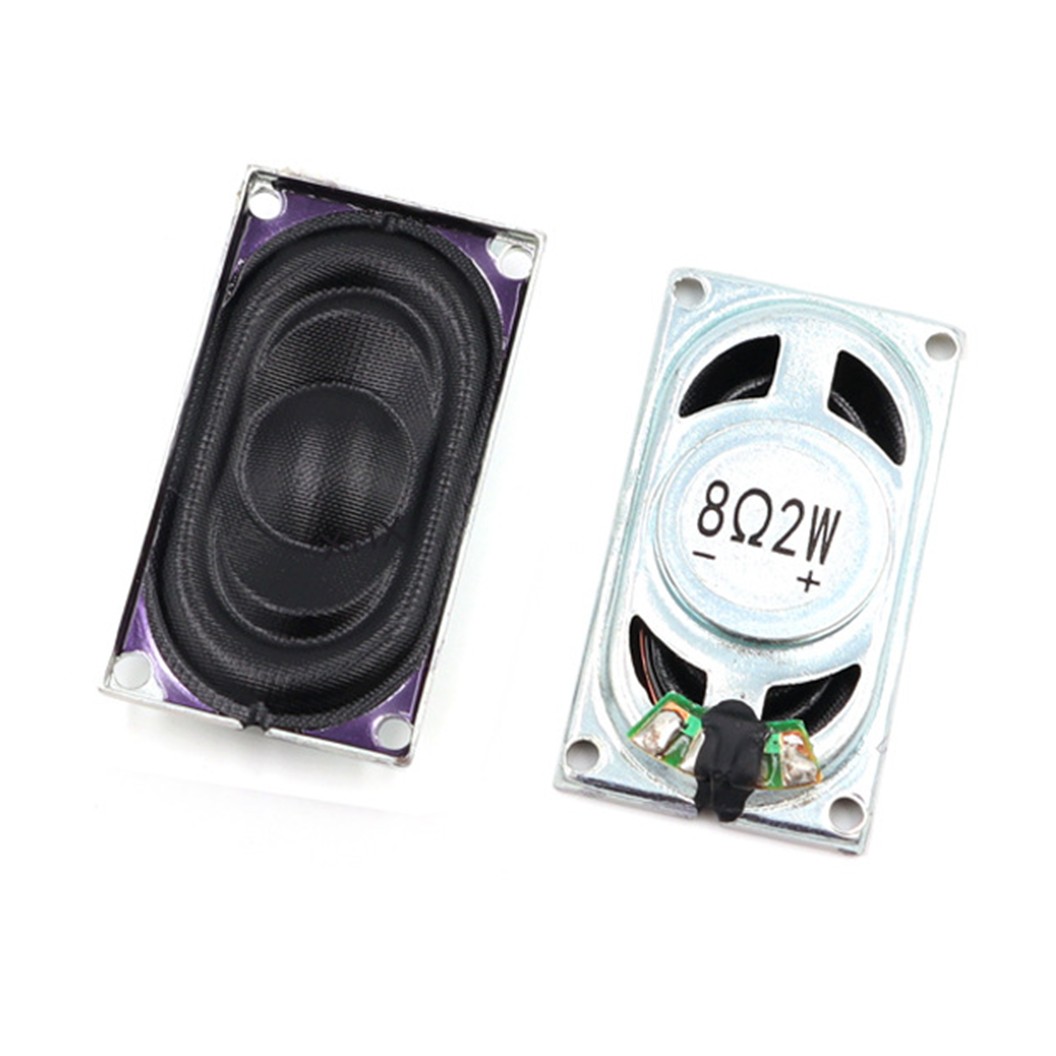 XHXDZ-2035-8R2W 8Ohm 2W Magnetic Speaker Horn ลำโพงเล็ก ลำโพงจิ๋ว 8โอห์ม 2วัตต์ ขนาด 20x35mm ลำโพง สี่เหลี่ยม