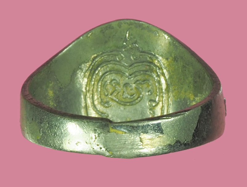 *38722 แหวนหลวงพ่อถมยา วัดท่าแก้ว ชัยนาท ชุบนิเกิล 27