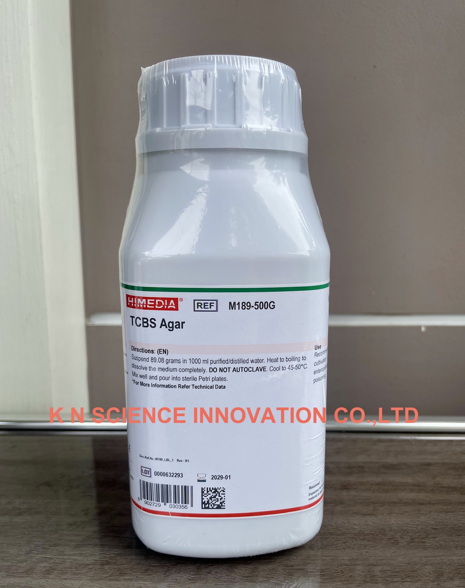 T C B S AGAR (Thiosulfate-Citrate-Bile-Sucrose Agar),500 GM ,Himedia M189 M189