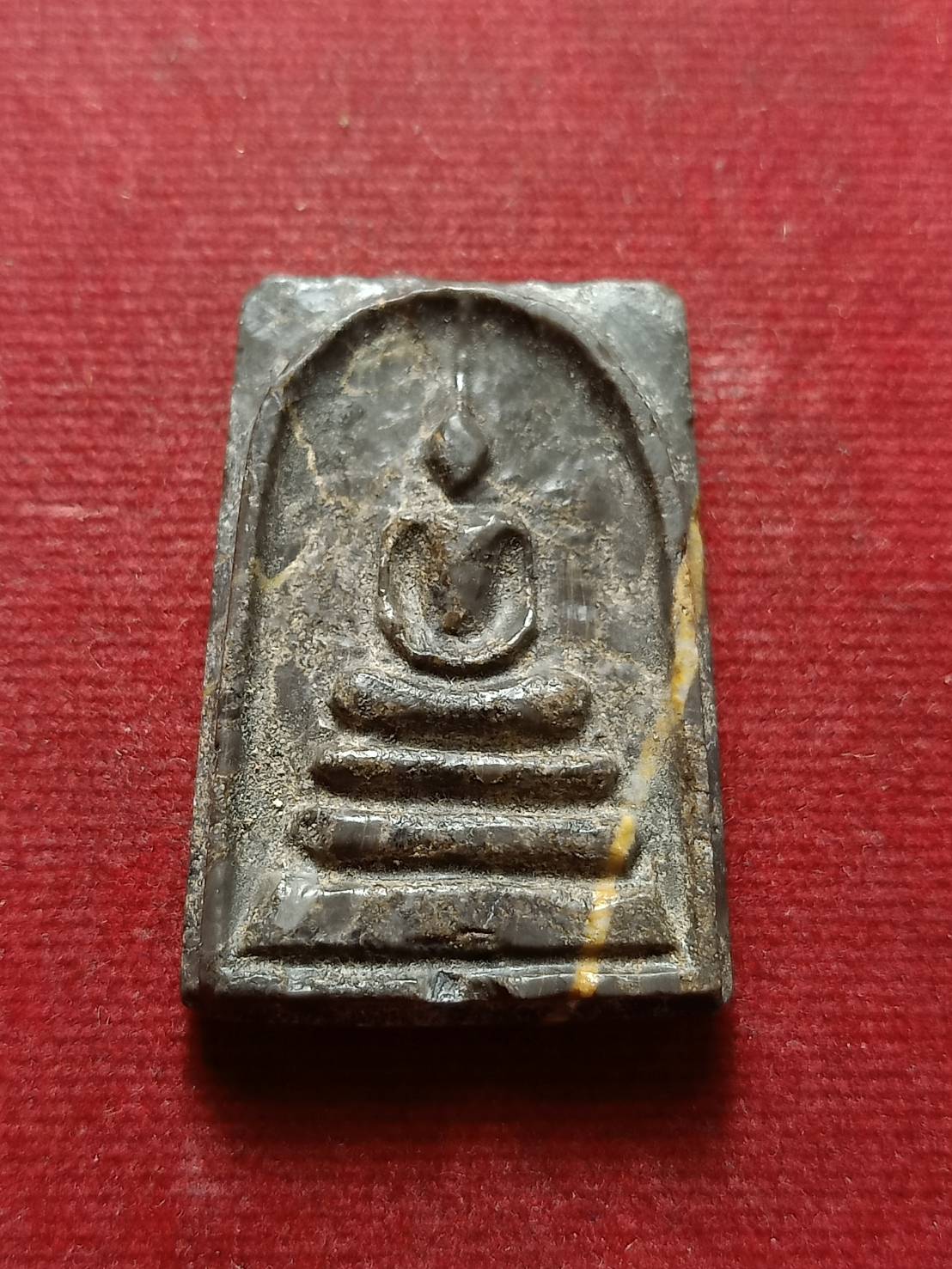 สมเด็จข้าวสารหินหลวงปู่บุดดา ถาวโร วัดกลางศรีเจริญสุข จ.สิงห์บุรี (SKU-09704)