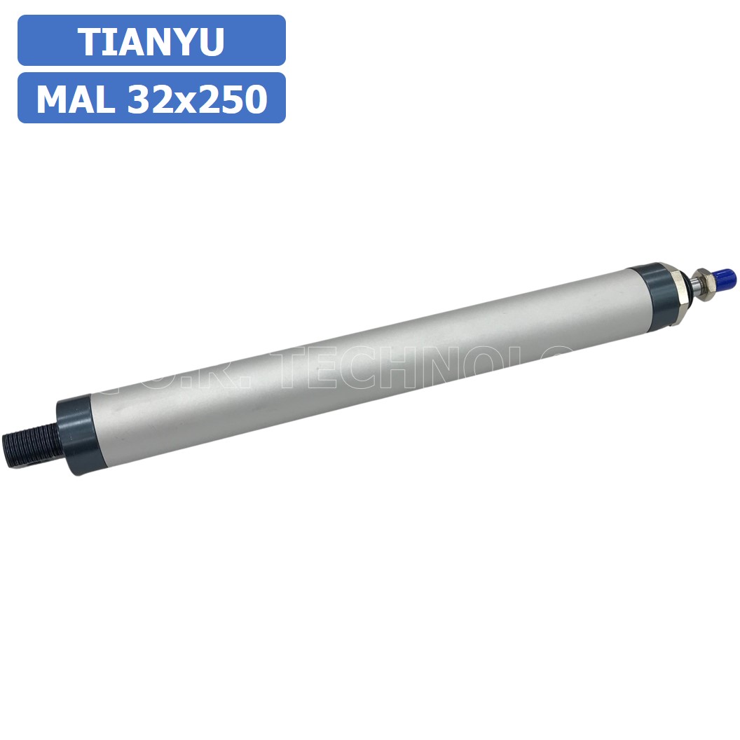 (1ชิ้น) กระบอกลม ขนาดเล็ก รุ่น MAL 32x250 (Mini Air Cylinder Series) Pneumatic Cylinder กระบอกลมนิวเมติก