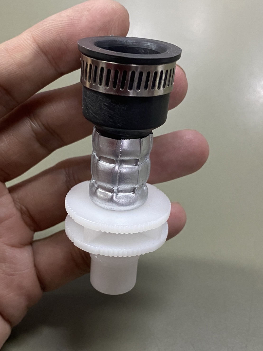 ข้อต่อก๊อกน้ำ ข้อต่อเครื่องซักผ้า ยางยืด+เข็มขัด ใช้ได้ทุกยี่ห้อ สายน้ำเครื่องซักผ้า ก๊อกน้ำเครื่องซักผ้า สายยางต่อก๊อก