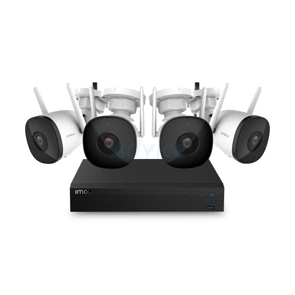 CCTV Set. 4CH. Smart IP Camera IMOU#NVR1108HS-W-S24F22P