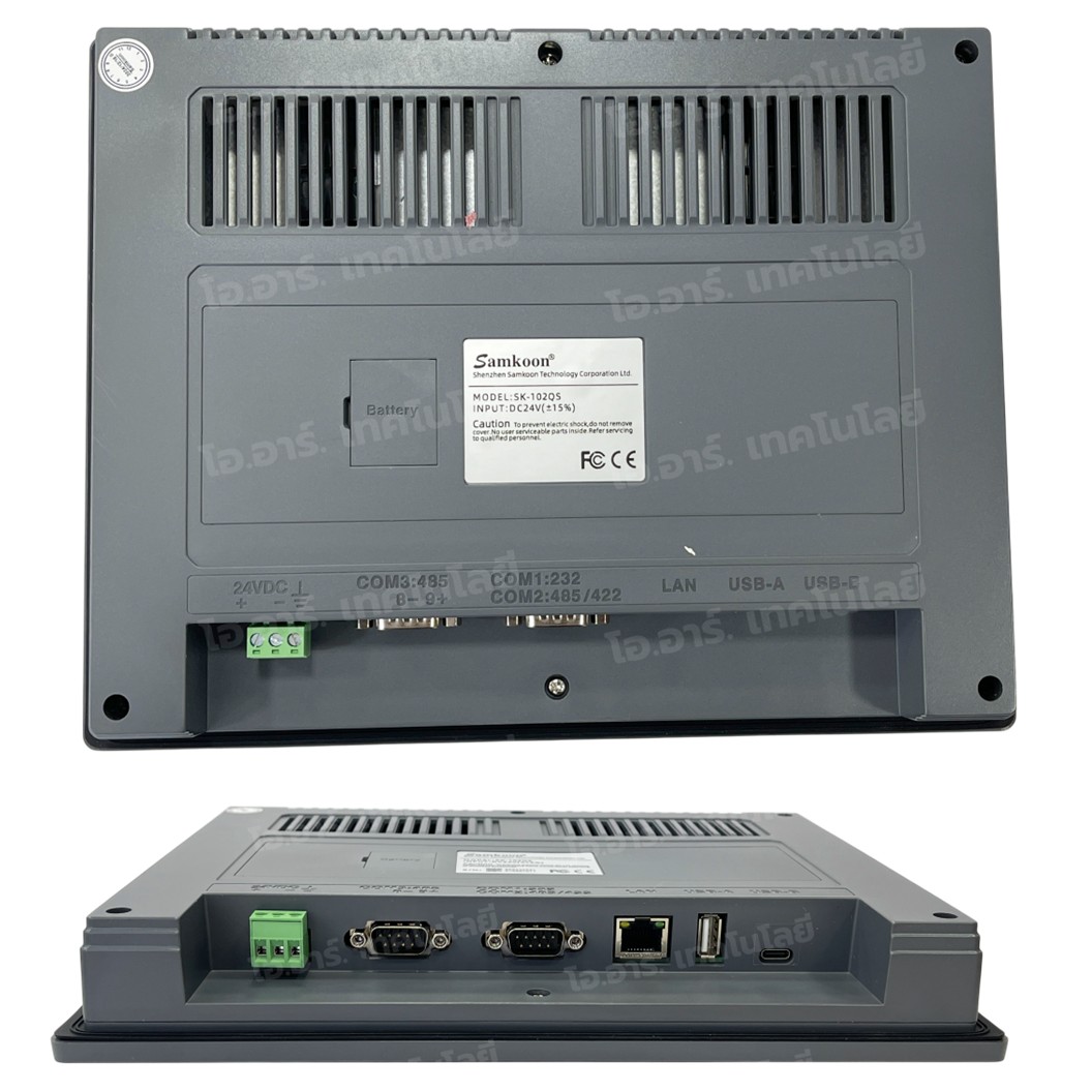 SAMKOON HMI SK-102QS จอทัชสกรีน 10.2" HMI Touch Screen 10.2" รองรับ Ethernet (Human Machine Interface)