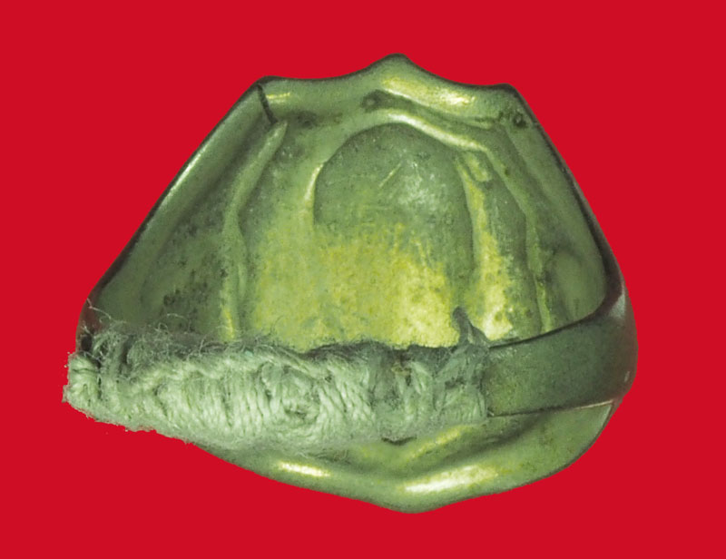 *39291 แหวนหลวงพ่อพริ้ง วัดโบสถ์โก่งธนู ลพบุรี เนื้ออัลปาก้า 12