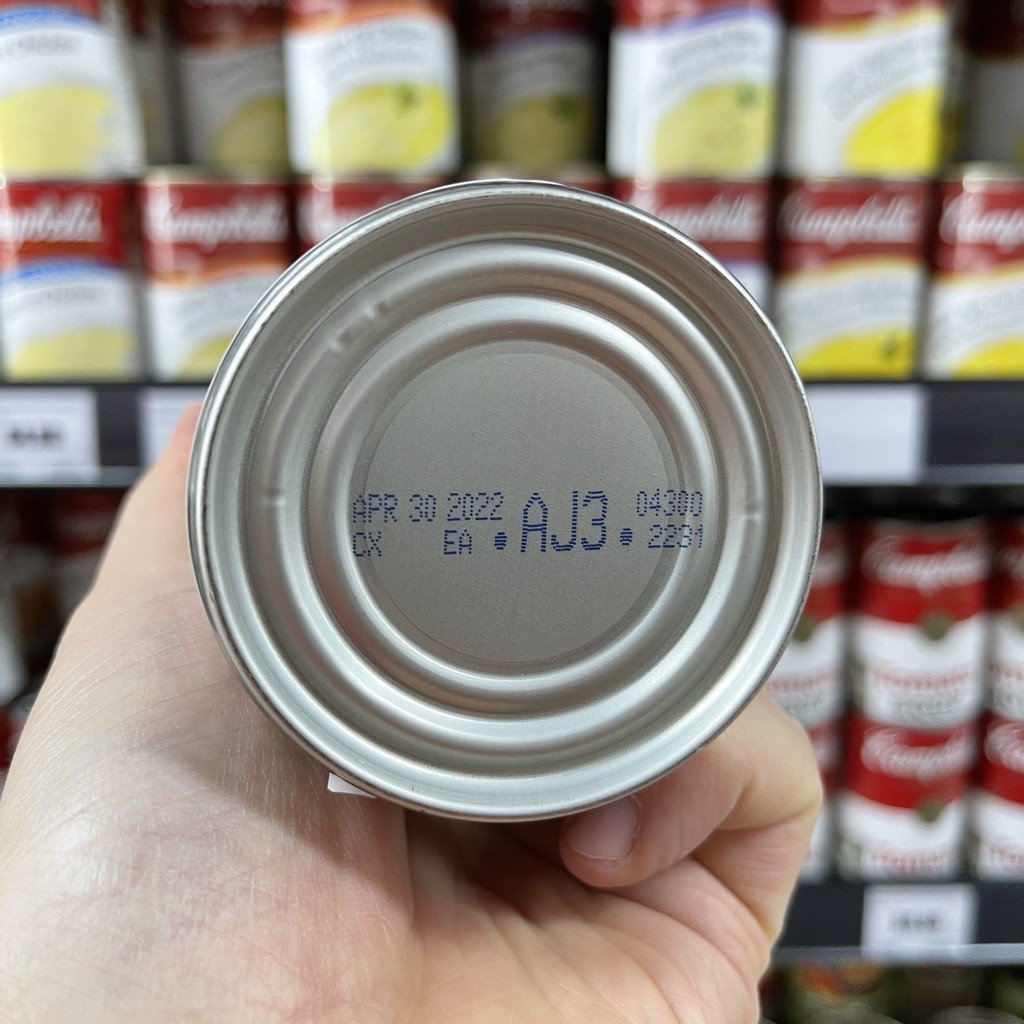 แคมเบลล์ ซุปผักและมะกะโรนี (มิเนสโตรเน่) น้ำหนักสุทธิ 298 กรัม Campbell's Condensed Soup Minestrone 298g.