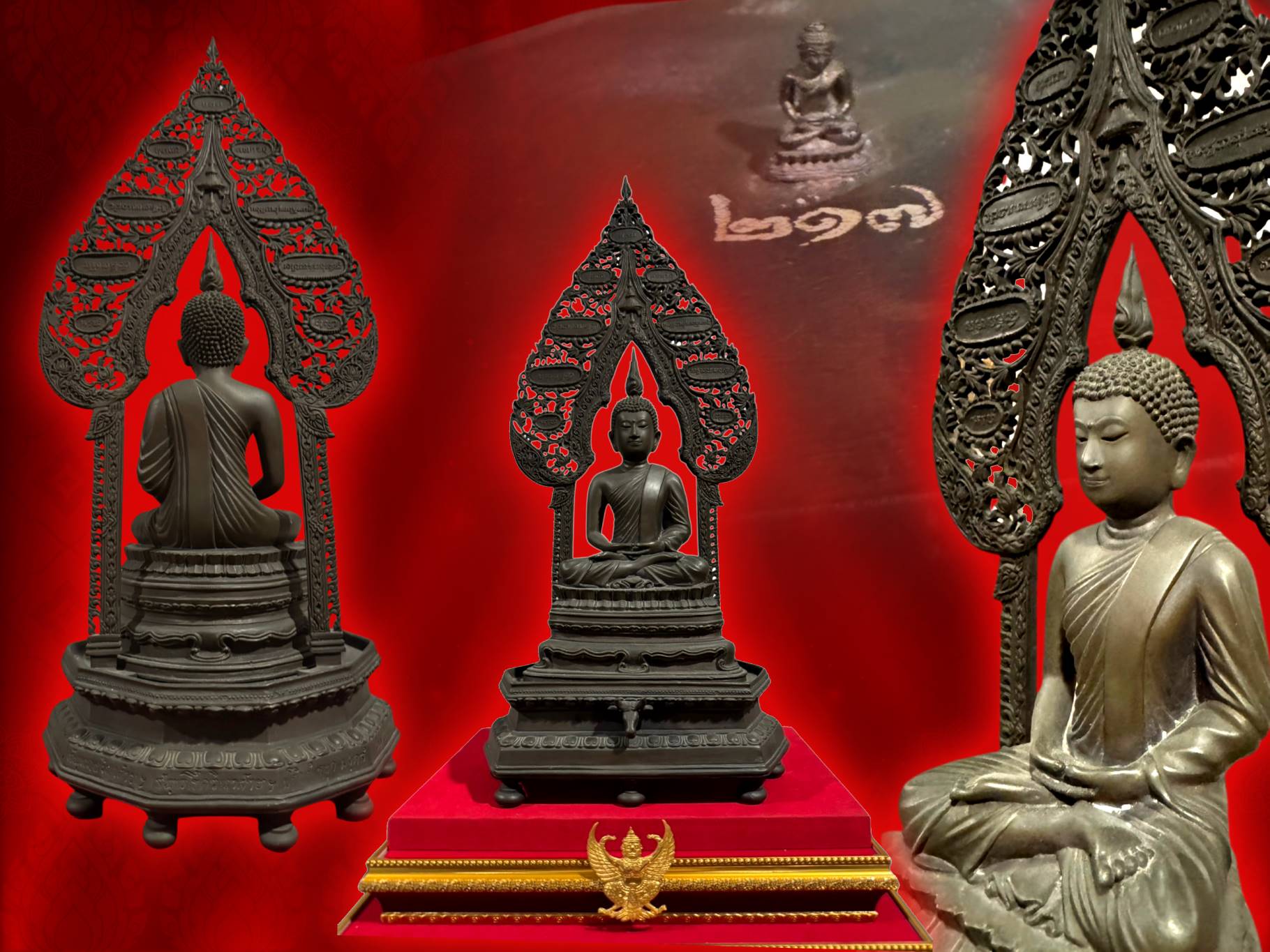 พระบูชาพระพุทธนิรันตราย วัดบวรนิเวศวิหาร ปี 2545 เนื้อสัมฤทธิ์ No.217 หมายเลขตรงกันทั้งที่ฐานและองค์พระ จัดสร้าง 900 องค์ ขนาดหน้าตัก 4.5 นิ้ว 2 ถอด มีพระชัยวัฒน์นิรันตราย ที่ฐานองค์พระ 1 องค์ ประกอบพิธีเททองและพุทธาภิเษก ณ พระอุโบสถรังสี วัดบวรนิเวศวิหาร