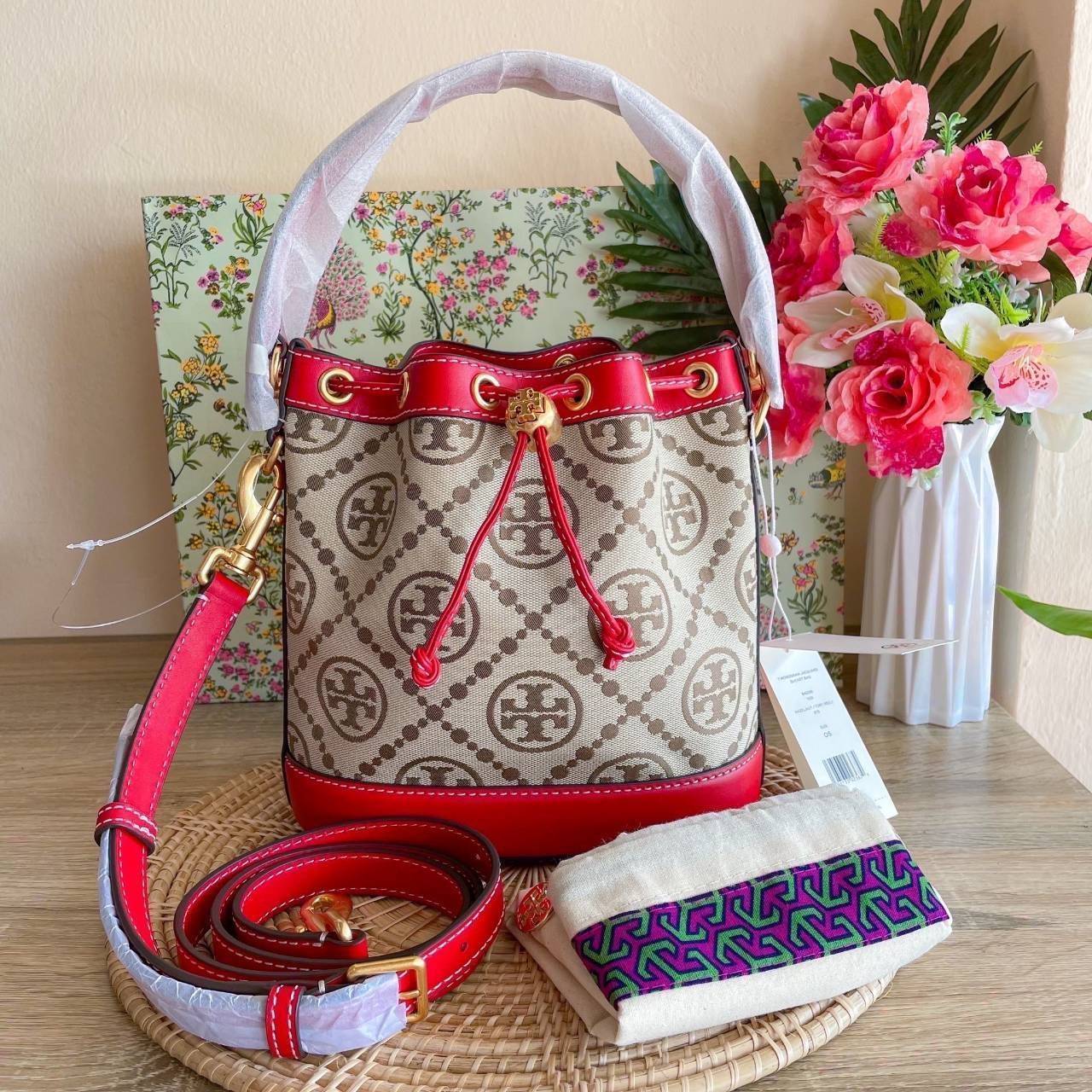 Tory Burch TMonogram Bucket Bag