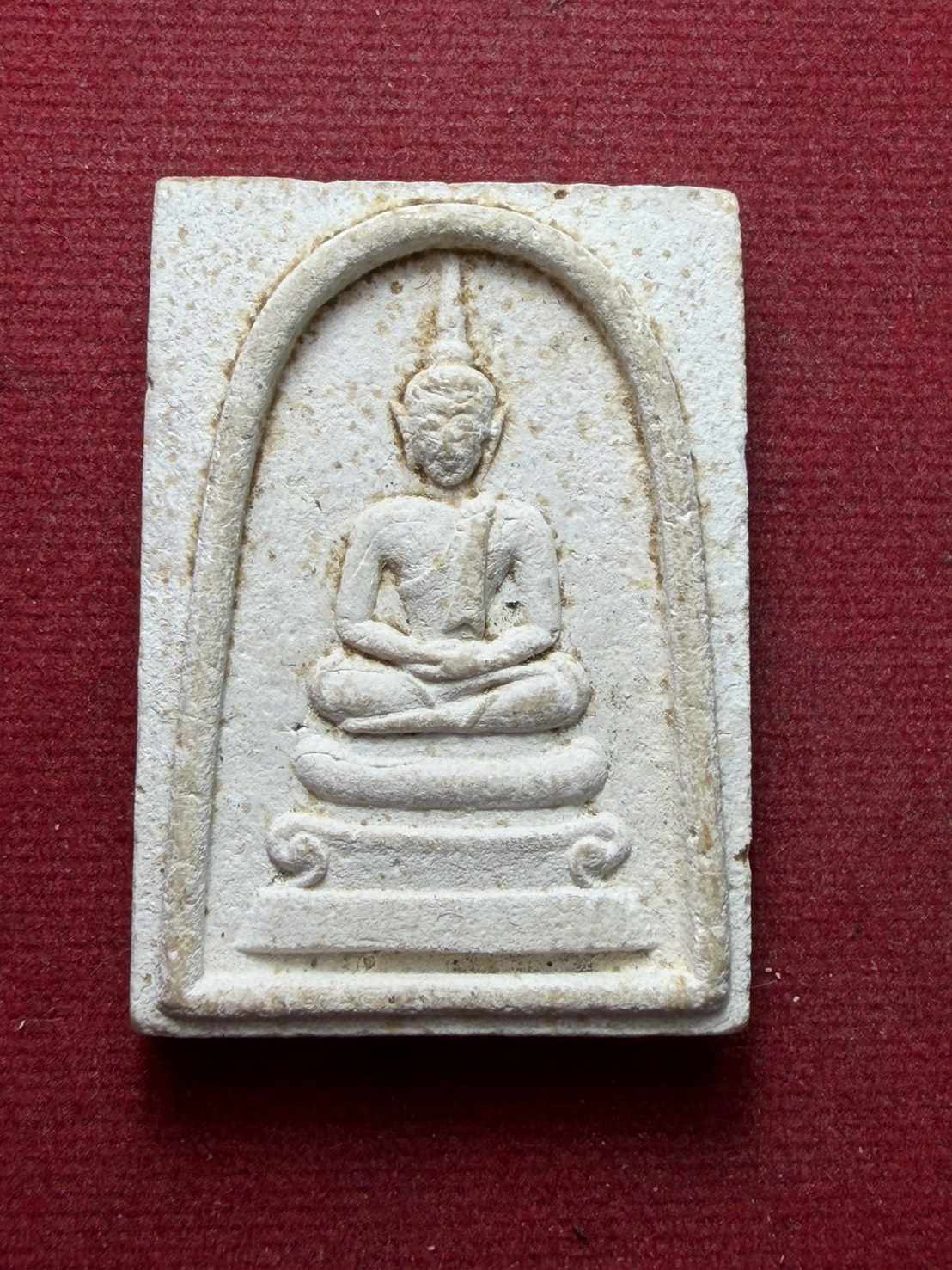 สมเด็จสองหน้า พระวัดราชนัดดา ปี 2515 หลวงพ่อกวยปลุกเสก (SKU-13304)