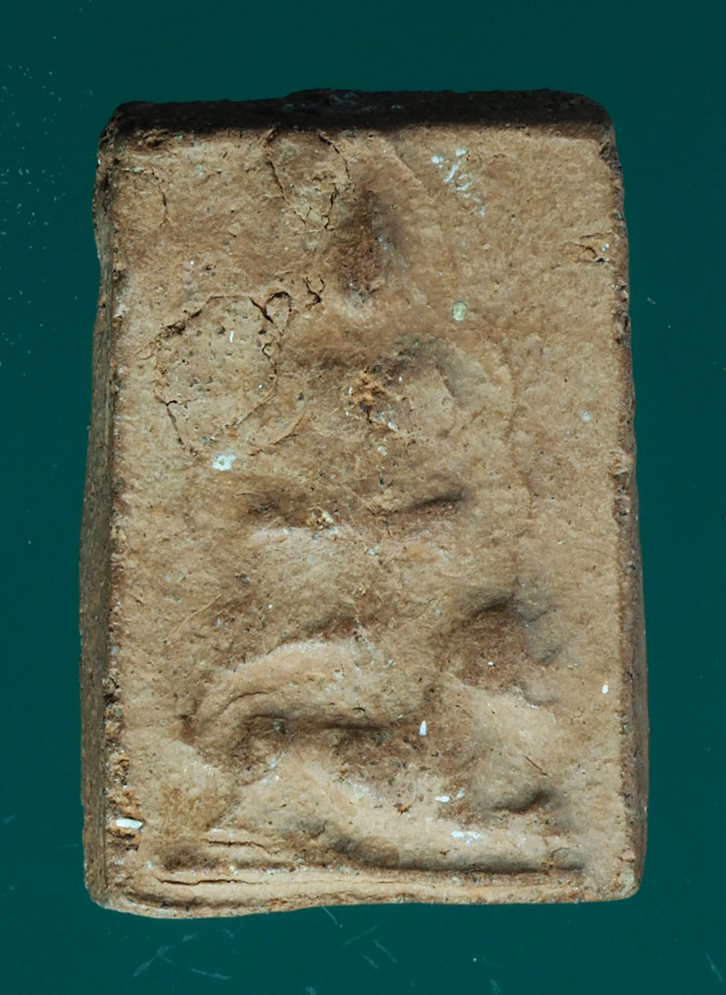 *28612 พระหลวงพ่อผาด วัดดงตาล สองหน้า เสือพบสิงห์ ขึ้นจากกรุไม่ถึงสิบองค์ หายาก เนื้อดิน (หลวงพ่อปาน วัดบางนมโค ร่วมปลุกเสก) 13