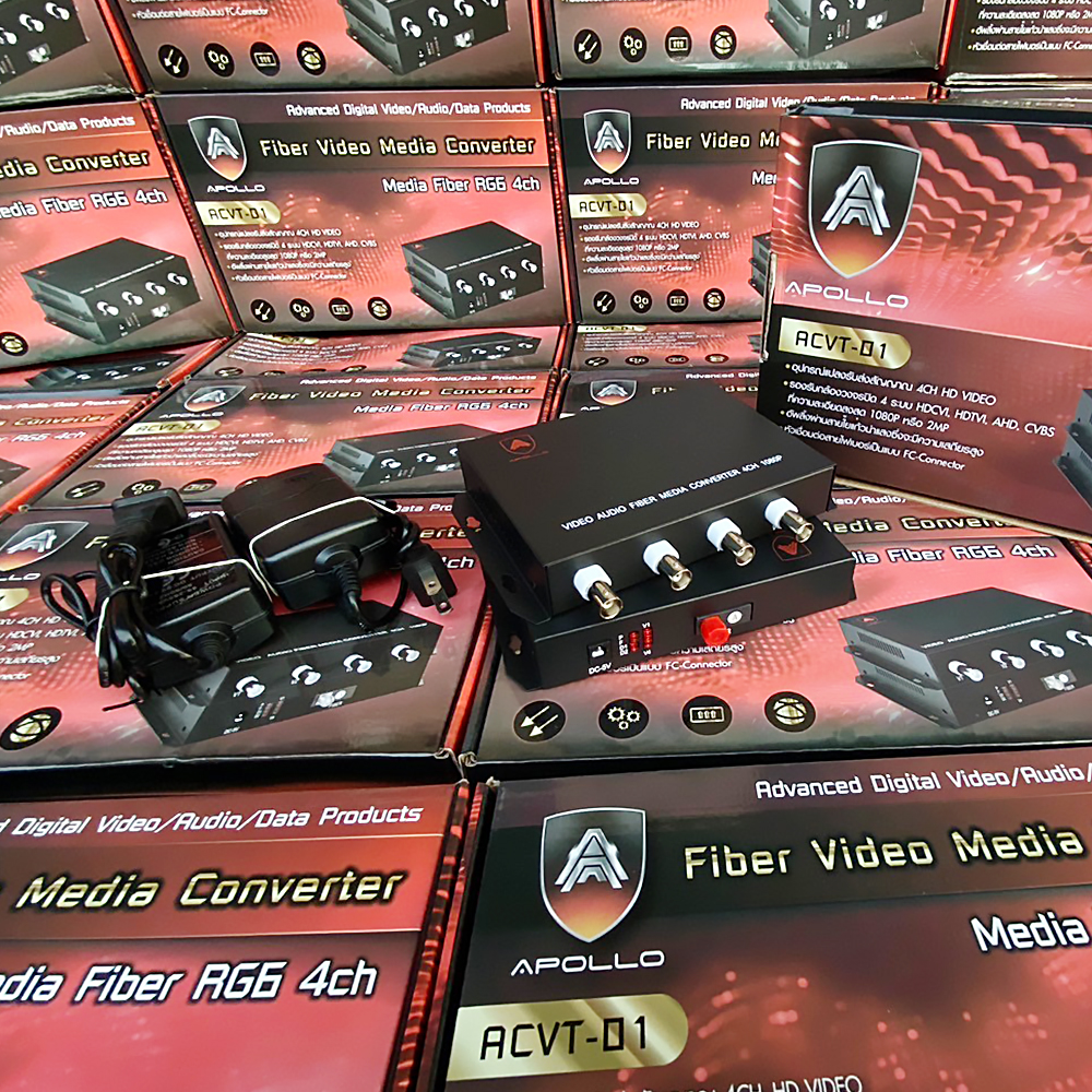 ACVT-01 4CH Fiber Video Converter 1080P