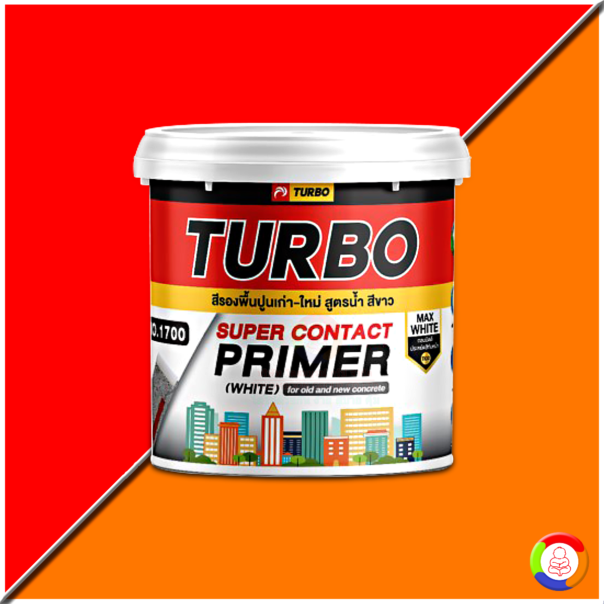 Turbo Super Contact Primer No.1700 White (3.5 L.)