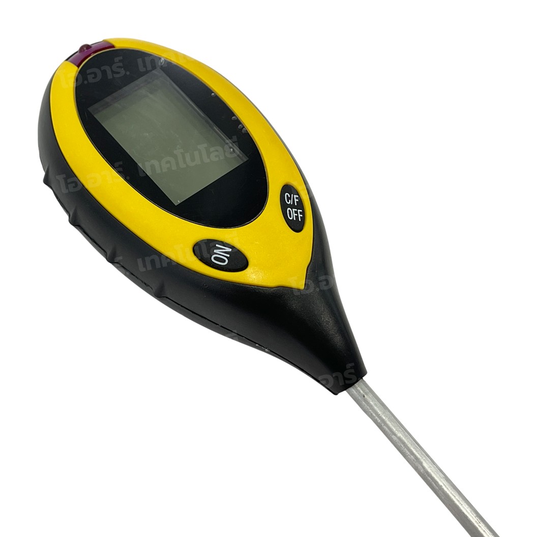 SOIL-001 Soil Survey Instrument sensor 4 in 1 เซนเซอร์วัดอุณหภูมิ ความชื้น ความเข้มแสง และค่า PH ในดิน Temperature+Soil moisture+Light density+PH soil detector environmental testing meter