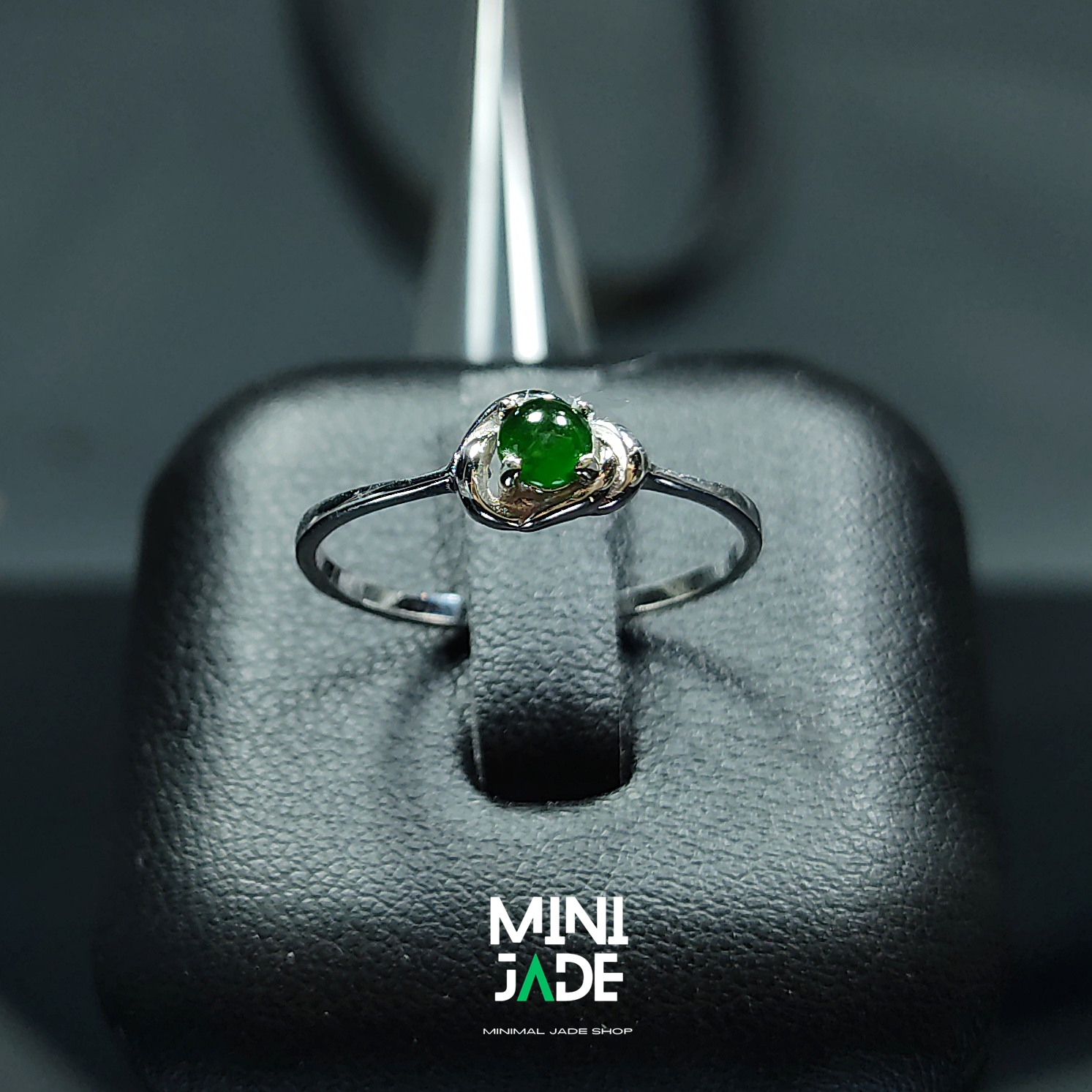 แหวนหยก jadeite เนื้อแก้วใส