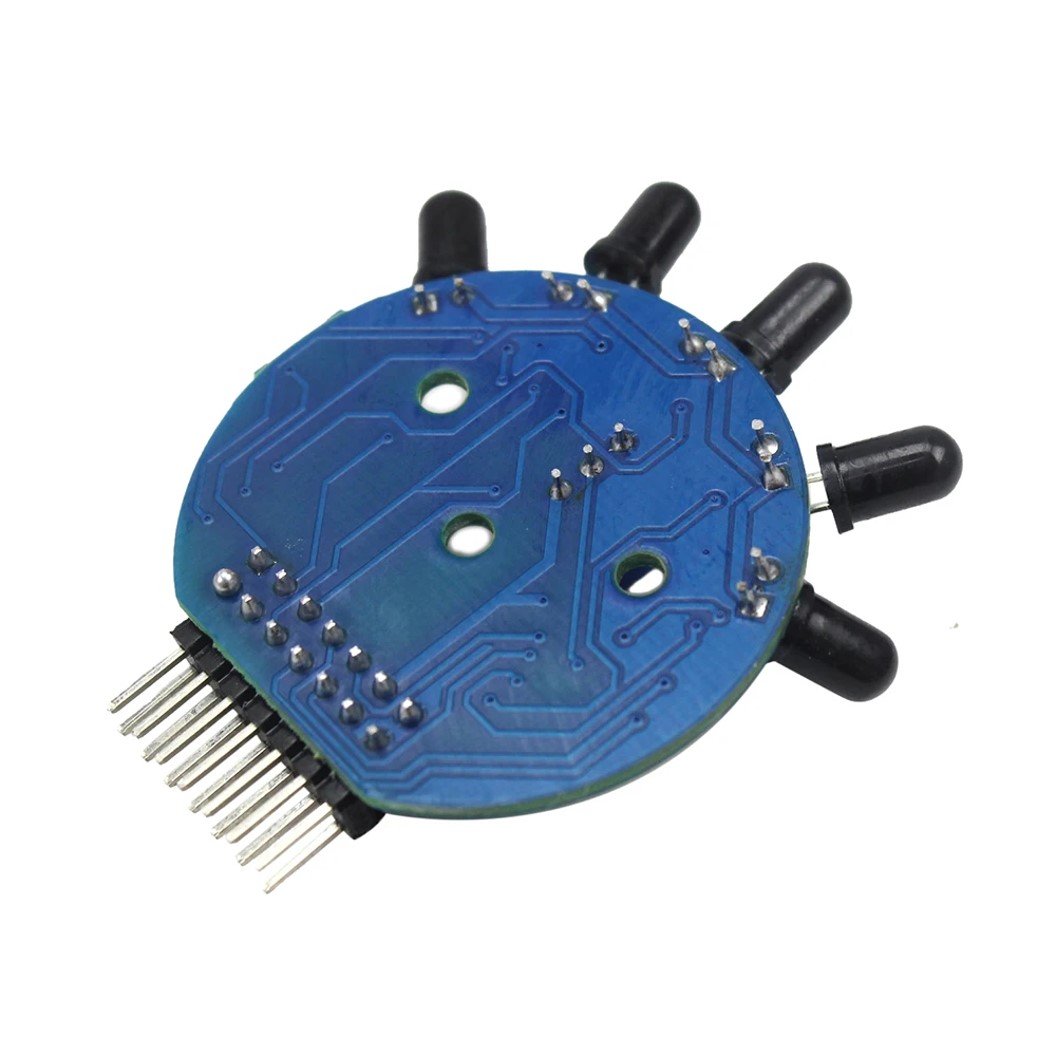AB133 เซนเซอร์ตรวจจับเปลวไฟ 5 ช่อง 5 Way Infrared Flame Sensor Module เซนเซอร์เปลวไฟ Fire Detection