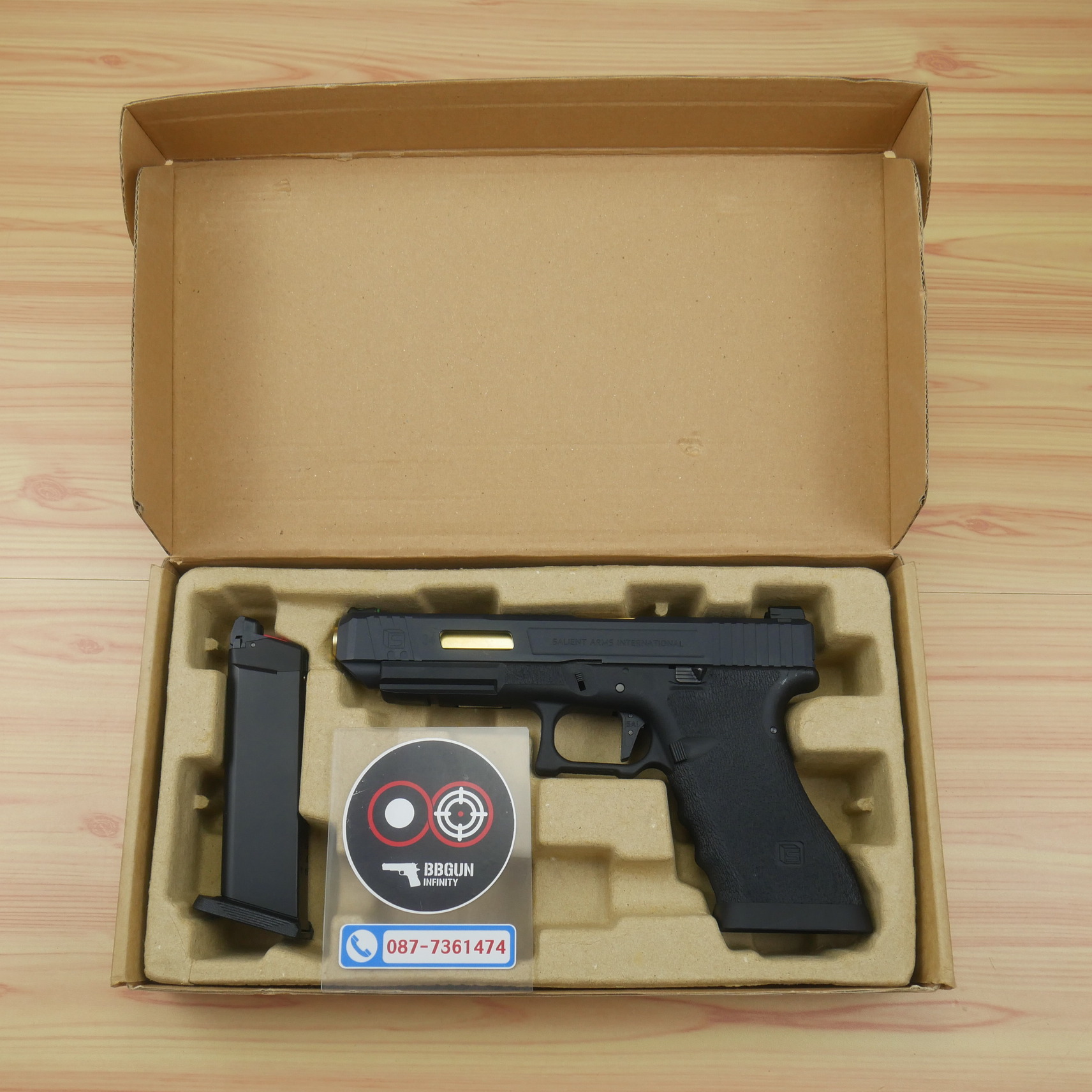 บีบีกันอัดแก๊ส AW Custom SAI Tier One G34 BB GUN