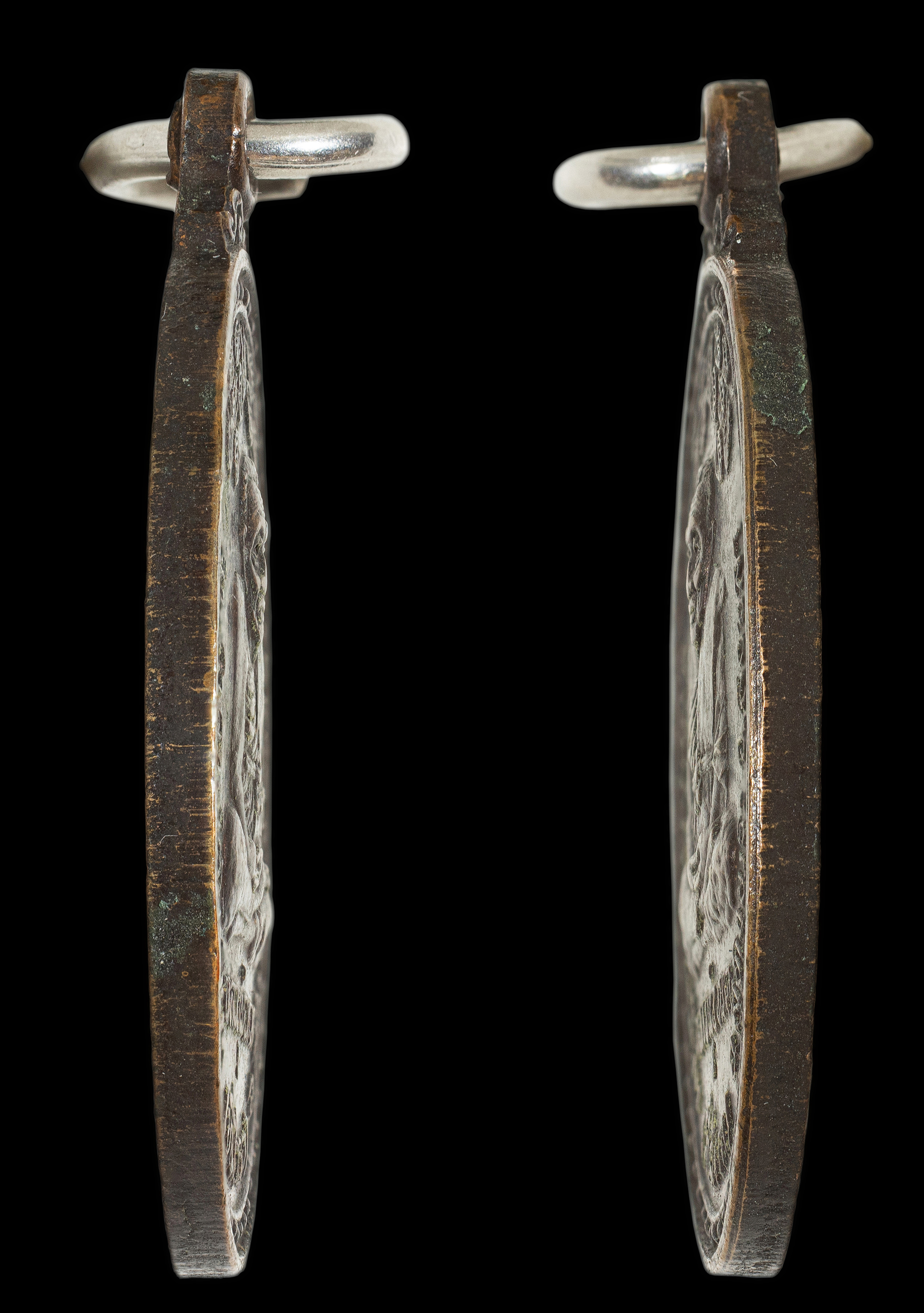 เหรียญหลวงปู่ทวด พ่อท่านจำเนียน กันภัย รุ่น 1 สำนักสงฆ์ต้นเลียบ ปี 2538