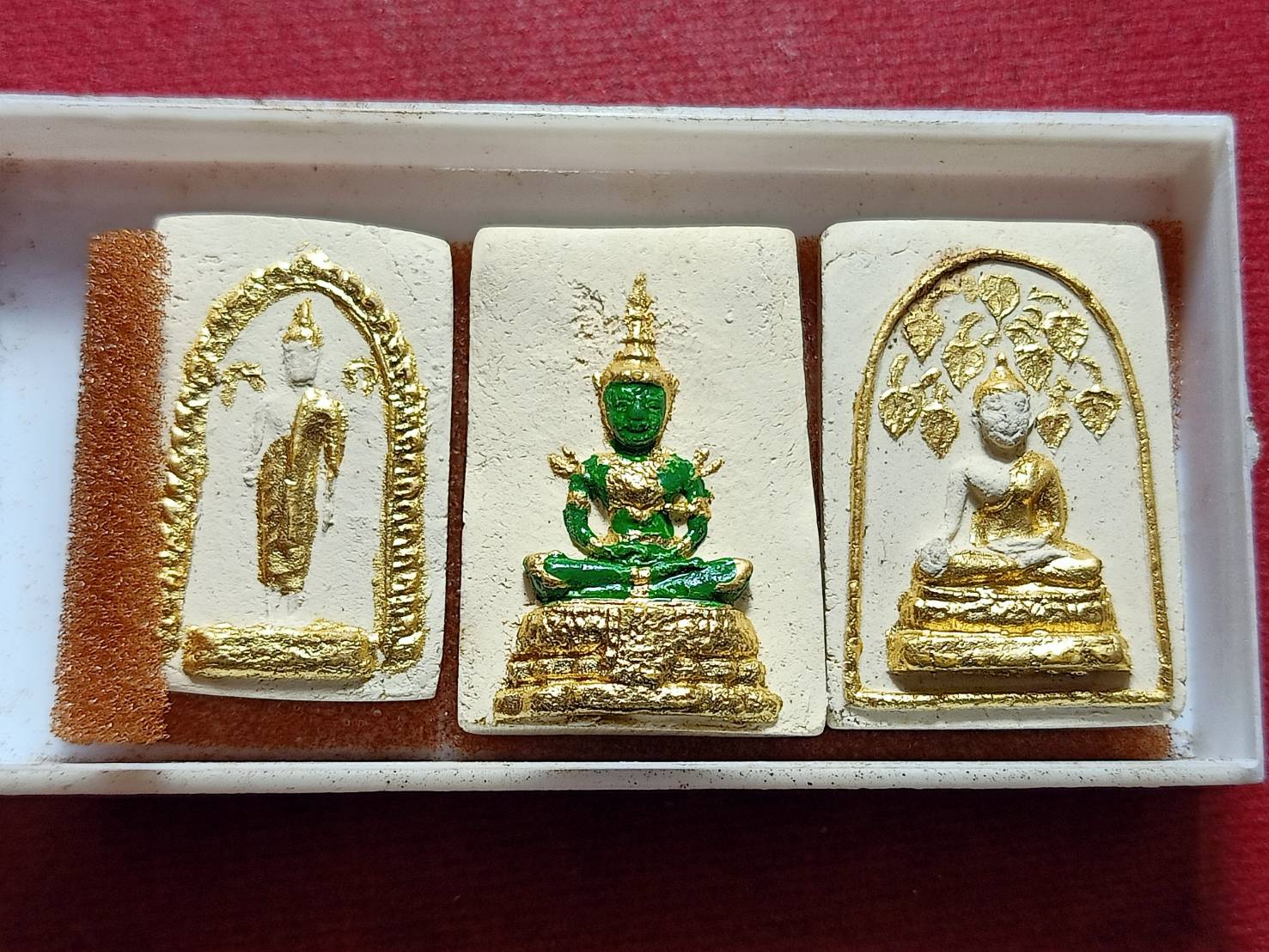พระชุดที่ระลึกงานฉลองพัด เจ้าคุณโสภณวชิรธรรม วัดทุ่งสาธิต กรุงเทพ ปี 2520 พร้อมกล่อง (SKU-11301)