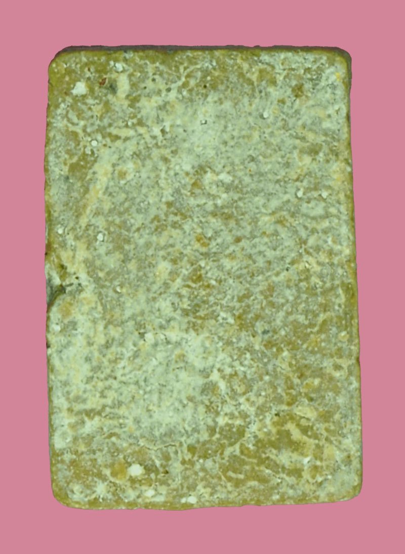 *39619 พระสมเด็จคะแนนแพพัน ลงทอง เนื้อผงน้ำมัน หายาก 82