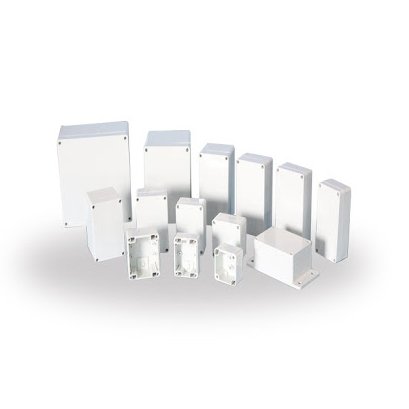 TG Series Plastic Enclosure (Metal latch + hinge type)