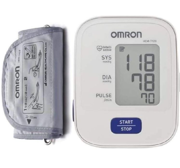 Omron เครื่องวัดความดัน ดิจิตอล รุ่น HEM-7120