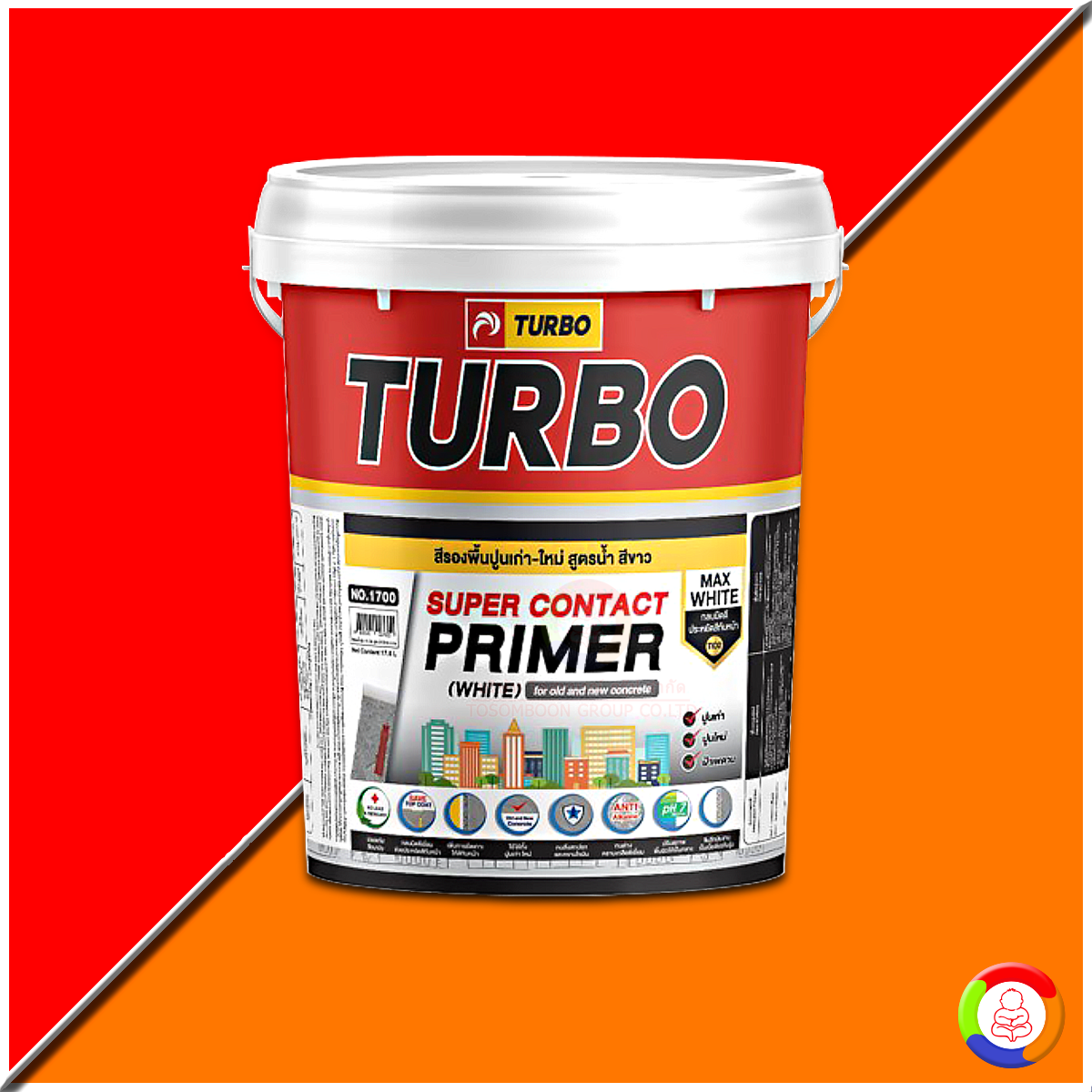Turbo Super Contact Primer No.1700 White (17.5 L.)