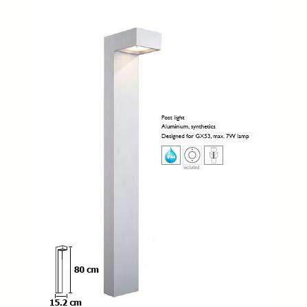 Philips โคมไฟทางเดิน Post light รุ่น 16185
