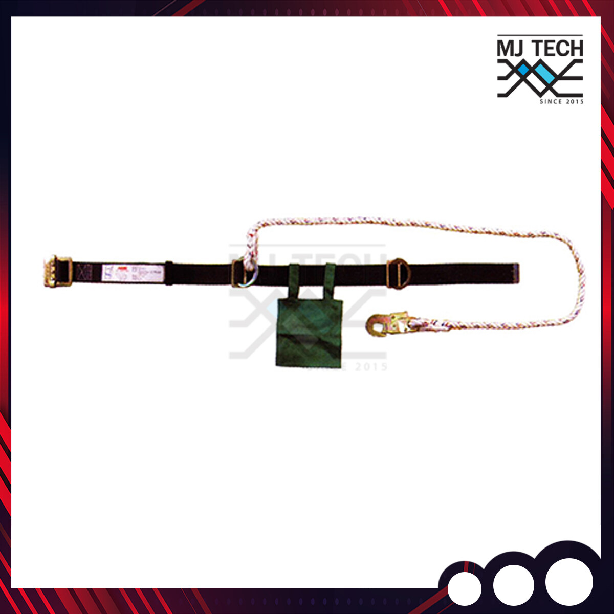 HARU เข็มขัดนิรภัย รุ่น HC-12 สีเขียว ของแท้ 100% เครื่องมือช่าง ราคาถูก อุปกรณ์เพื่อความปลอดภัย Safety-Equipment
