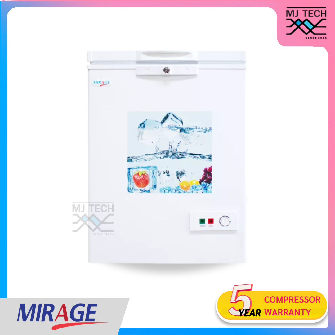MIRAGE ตู้แช่แข็งฝาทึบ ขนาด 4.2 คิว 120 ลิตร รุ่น EC-120