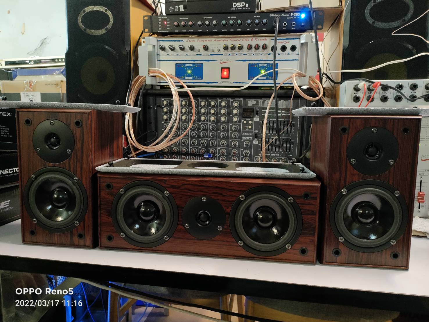 KONES ลำโพง CENTER + SURROUND CSP-EA RSP-EA
