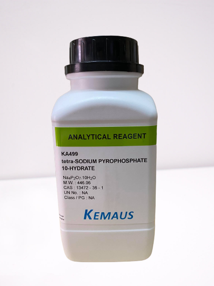 TETRA - SODIUM PYROPHOSPHATE AR KemAus 500 GM KA499