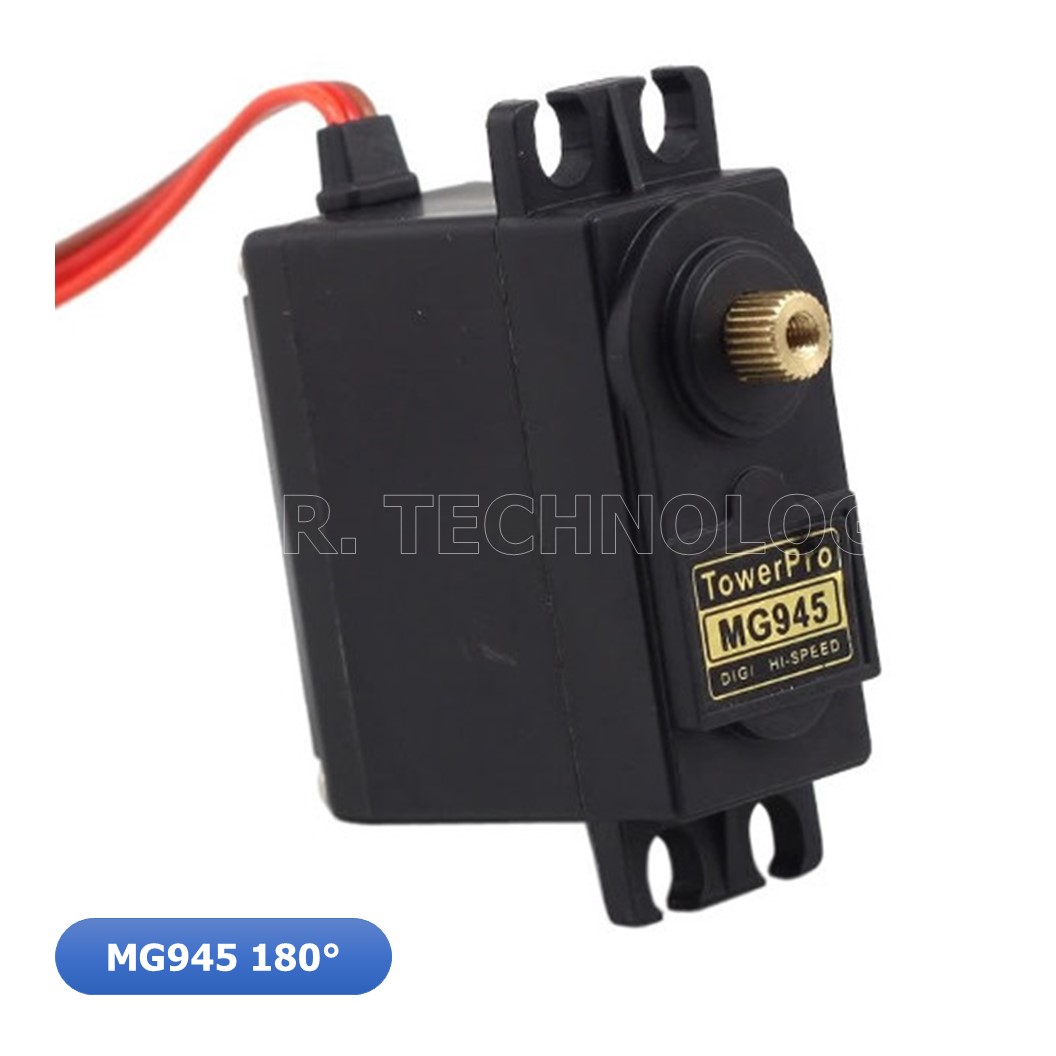 (1ชิ้น) AA225 เซอร์โวมอเตอร์ Servo MG945 12KG 180 องศา normal quality