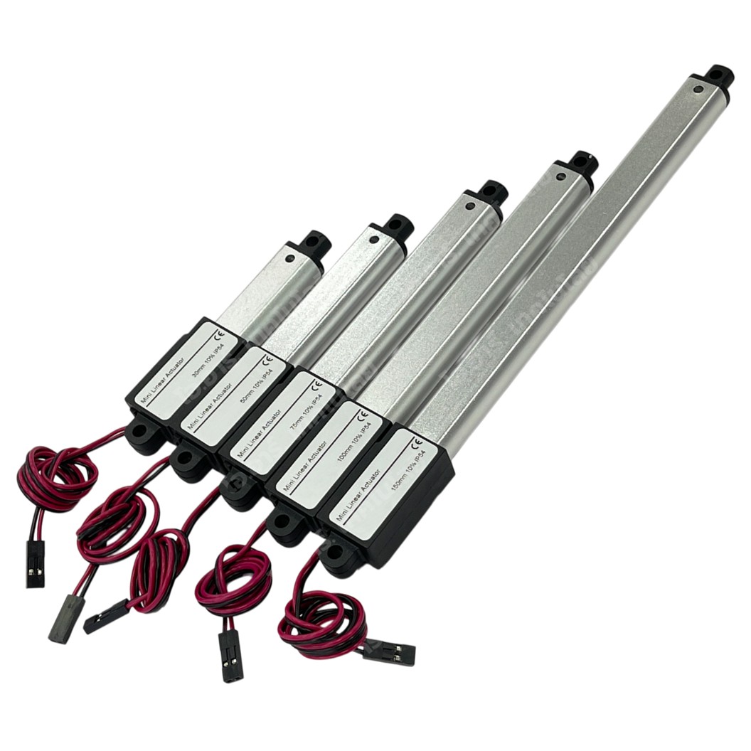 LAT-6-15-100 มอเตอร์ก้านชักเล็ก ระยะชัก 100mm 6VDC 15mm/s 64N DC 6V Mini Electric Linear Actuator พัตเตอร์ไฟฟ้า Putter มอเตอร์แกนชัก ขนาดเล็ก ตัวเล็ก