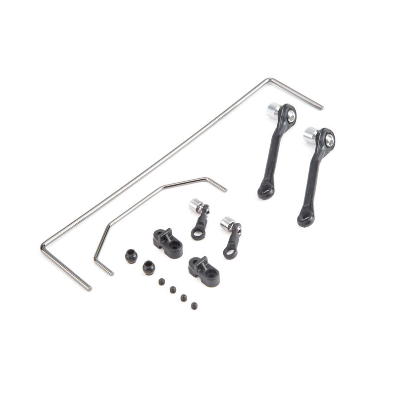 LOS234006 Front and Rear Sway Bar Links: Baja Rey