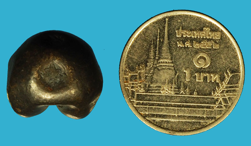 *36954 เงินพดด้วงสมัยรัตนโกสินทร์ (ตราพระแสงจักร) หนัก 1 บาท เนื้อเงิน 10.1