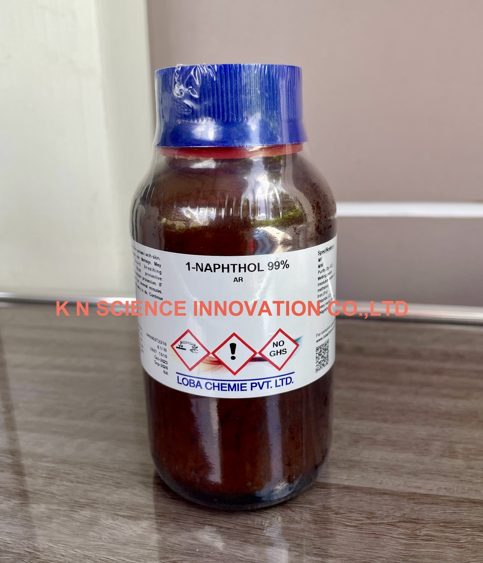 1-Naphthol, AR (alpha-Naphthol) 90-15-3 ,100 g ,Loba 0475600100