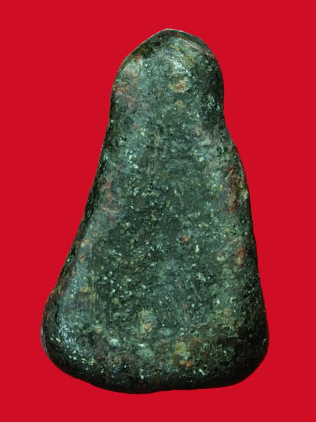 ขายแล้ว*35165 พระท่ากระดานน้อย กรุศาลเจ้า ราชบุรี เนื้่อชินตะกั่ว สนิมแดง 13