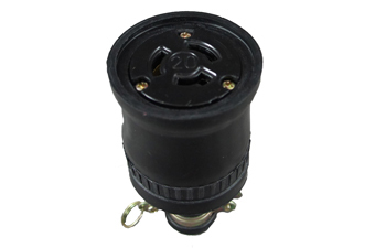 LK5320(MH2633) Non-NEMA Locking Rubber Connector 20 Amp, 250 Volt "LKEW