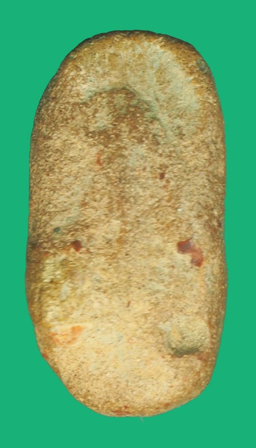 ขายแล้ว *38195 พระกรุ นางจุฬามณี พิมพ์สองหน้า เนื้อดิน สภาพใช้ 54