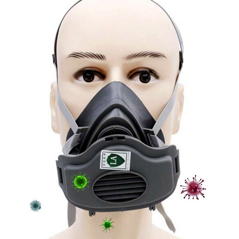 Sheng An หน้ากากป้องกันสารเคมี แก๊ส และฝุ่นละออง ถอดเปลี่ยนแผ่นกรองได้
