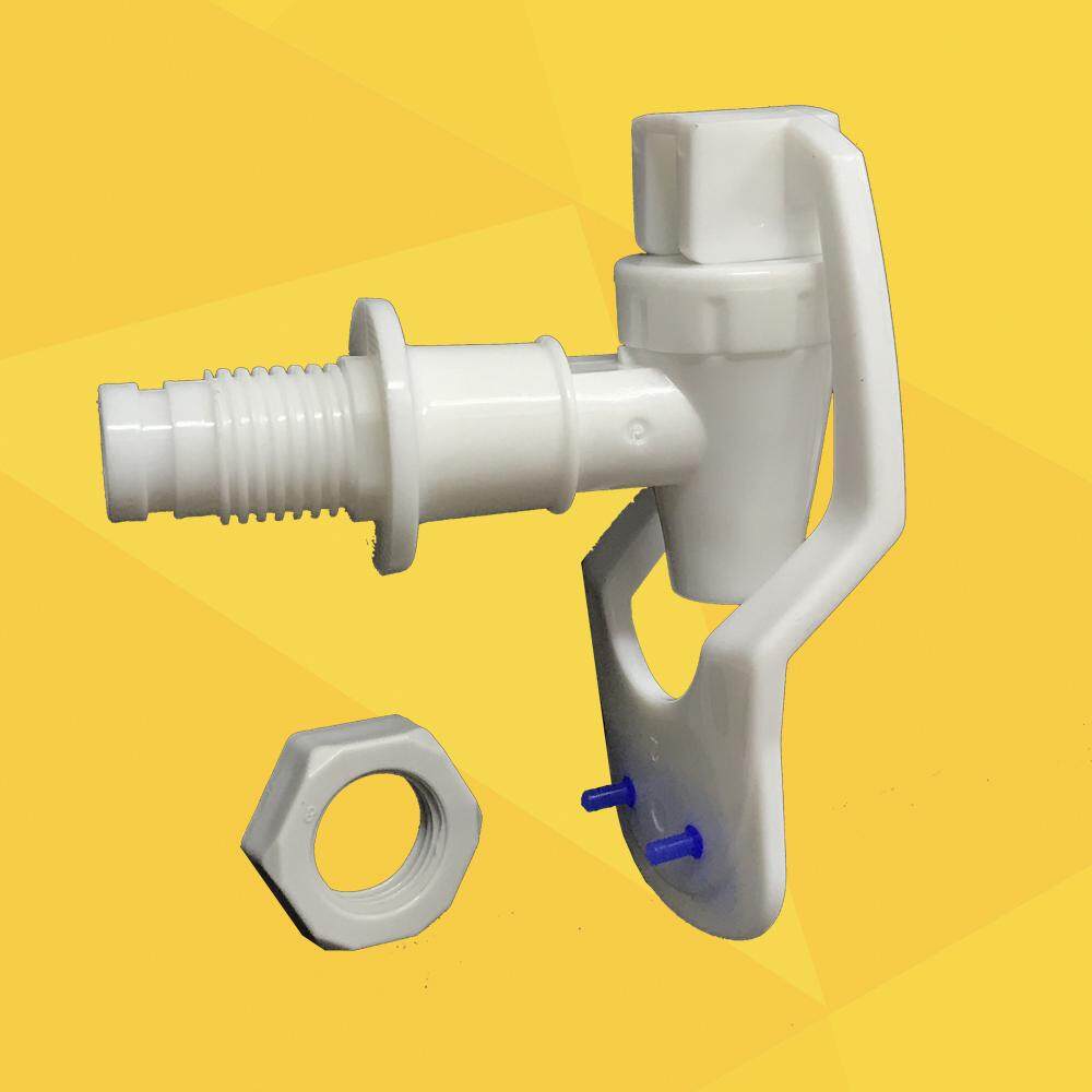 ก๊อกน้ำตู้กดน้ำเย็น เกลียวนอก แบบด้ามกด