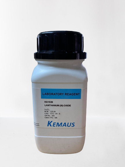 LANTHANUM OXIDE Lab KemAus 100 GM KA1539