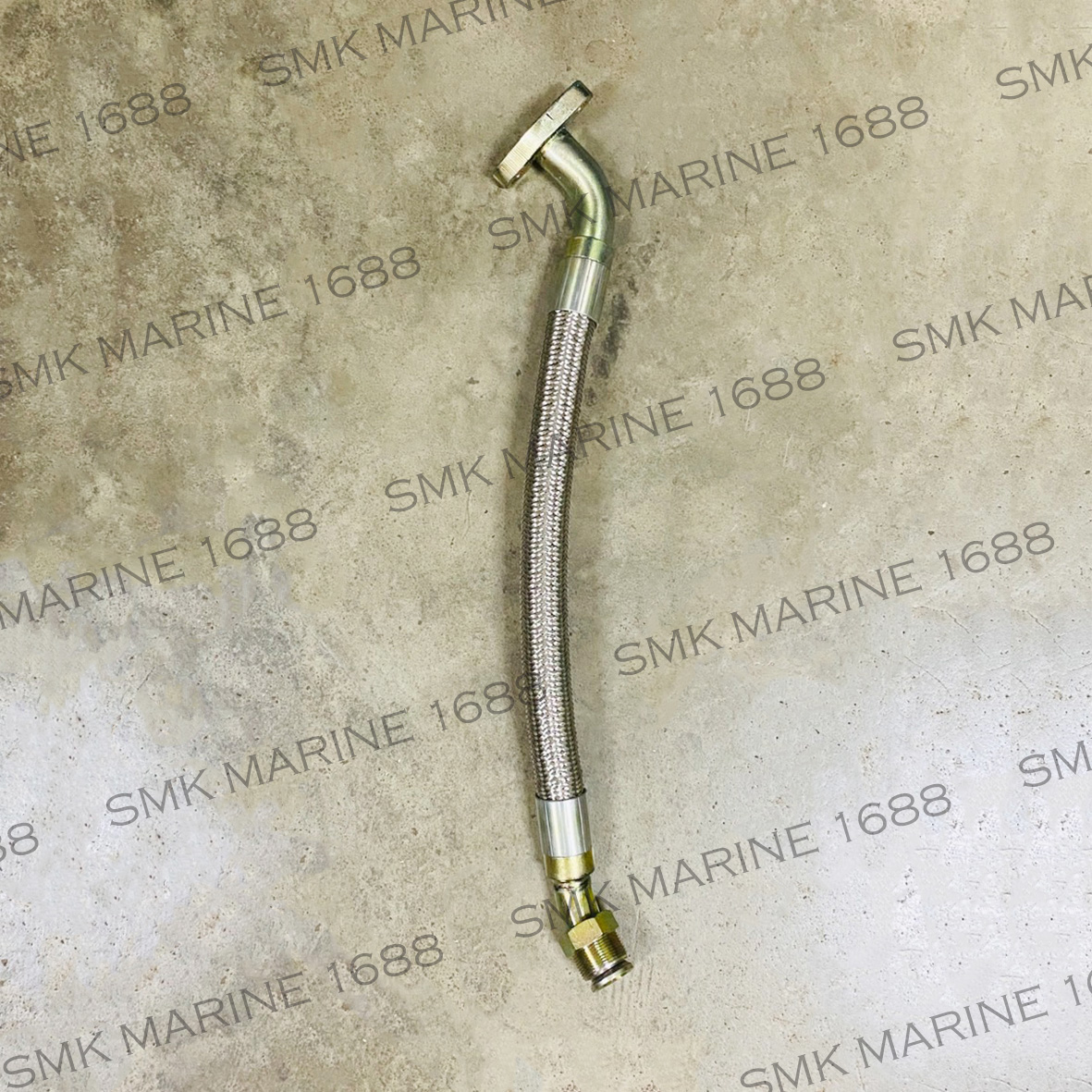 Cummins K Series 3177338 Flexible Hose / สายอ่อนถักTeflon(PTFE) น้ำมันเครื่องไหลกลับจากTurbocharger