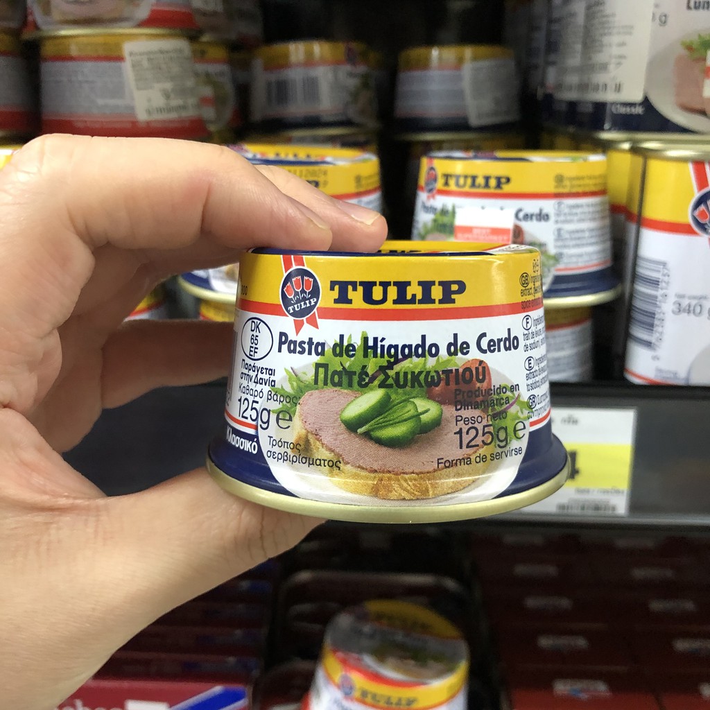 ทิวลิป ตับหมูบด 125 กรัม Tulip Pork Liver Pate 125 g.