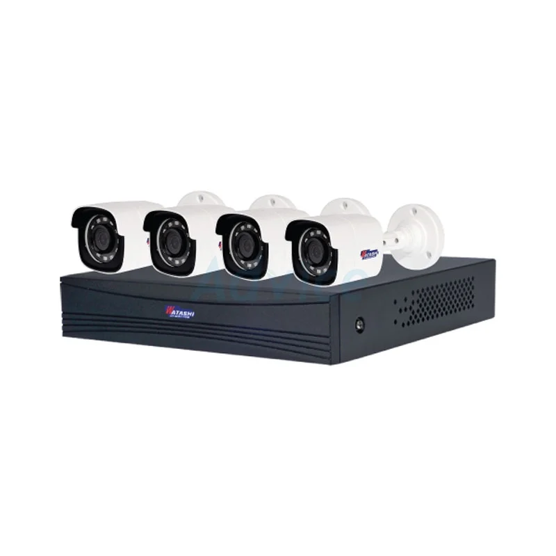CCTV Set. 4CH. HDCVI WATASHI#WVR066A-I