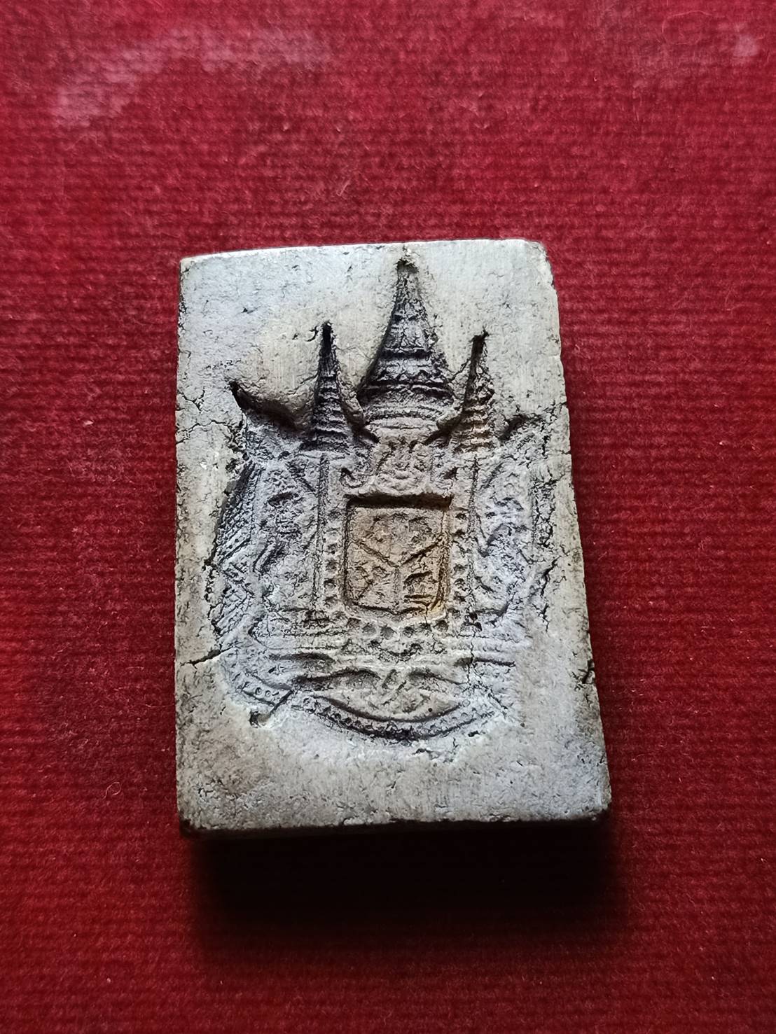 พระสมเด็จเผ่าศรียานนท์ พิมพ์ใหญ่ (หลังตราโล่ห์แผ่นดิน) (SKU-06624)